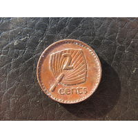 Фиджи.2 цента.1992. С 20 копеек. Распродажа коллекции. Смотрите другие лоты.