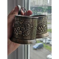 Подстаканик мельхиор мстера 1 сорт вишня
