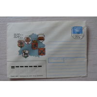 1991, 1992, ХМК, Беларусь; Гербы городов Беларуси XVI-XIX вв.; чистый, провизорий Беларусь 10 руб.