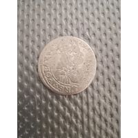 6 грошей2 1667 года TLB с рубля!