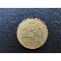 Ливан. 250 ливров, 1996. С 20 копеек. Распродажа коллекции. Смотрите другие лоты.