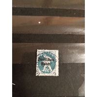 1920 Германия Рейх надпечатка искусство культура (3-10)