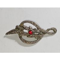 Брошь - заколка  . Распродажа винтажный бижутерии с рубля !