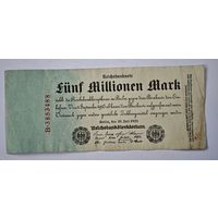 1923 год 5 000 000 марок Германия