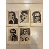 Фотооткрытки зарубежные актеры