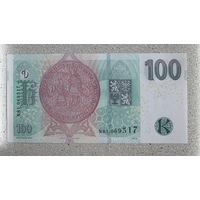 Чехия 100 крон 2018 г: UNC