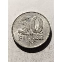Венгрия 50 филлер 1967