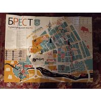 Карта Брест