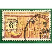 США 1968. Пенсильванское ружье, пороховница, нож и томогавк