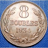 Гернси 8 дублей 1934 г.