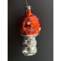 Ёлочная игрушка мухомор СССР
