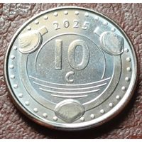Кюрасао 10 центов, 2025    ( 1-2-5 )