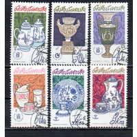 Чехословацкий фарфор Чехословакия 1977 год серия из 6 марок