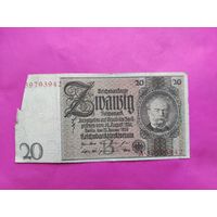 20 марок 1929 года.
