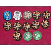 Фишки кепсы caps футбол. Цена за все фишки.