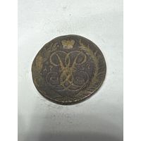 2 копейки 1757 год, хорошая
