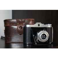 Немецкий, складной фотоаппарат "Jsolette", "Vario", в комплекте с футляром.