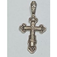 Крестик серебро 925 пробы .