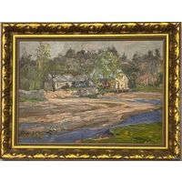 Дмухайло И.С "Водяная мельница", 1951г. Холст, масло. Размер 36х52 см.