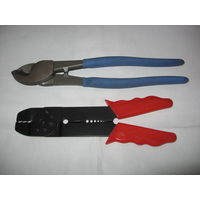 Стриппер для зачистки/обжима проводов - 12 руб.Кабелерез ручной механический SAFAK CC-60-28 руб.