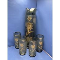 Набор графин и 4 бокала