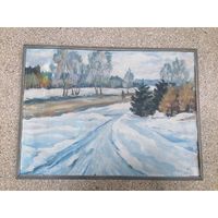 Живопись маслом на холсте, красивая работа  торги с Рубля