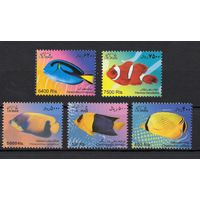 Иран 2012. Рыбы  5 марок (3280-84)