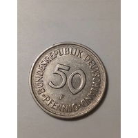 50 пфеннигов ФРГ 1975 год