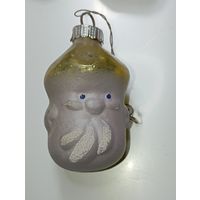 Ёлочная игрушка  - Дедок Боровичек . СССР  .