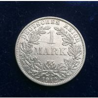 Монета 1 марка 1912 г AA
