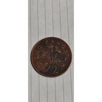 Великобритания 2 пенса 1997
