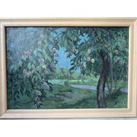 Разина.Т.Е. ( 1908-1993) Старые сливы.1959г.