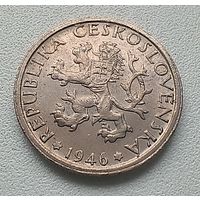 Чехословакия 1 крона, 1946  7-6-62