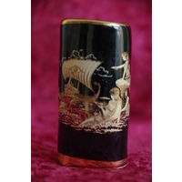 Ваза ( вазочка )  фарфоровая  7,5 см  ( целая )