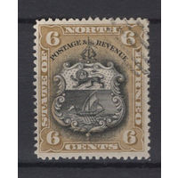 1894 Северное Борнео Герб колонии SG#73  Used