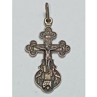 Крестик серебро 925 пробы .