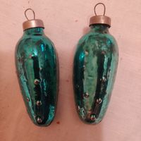 Ёлочная игрушка Огурец одним лотом 0131