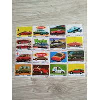 Вкладыши Турбо. Разные серии. 31 штука,с рубля, без МЦ.