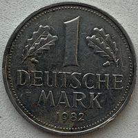 Германия 1 марка 1982 г. J