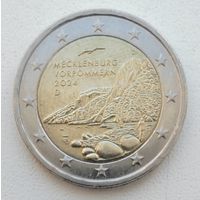Германия 2 евро, 2024 "D"_Мекленбург-Передняя Померания, Кёнигсштуль