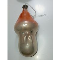 Ёлочная игрушка  - Дедок Боровичек . СССР  .