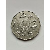 50 центов Австралии. Игры содружества.
