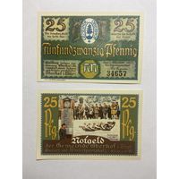 25 пфеннингов (нотгельды) г. Германия.-1012-8