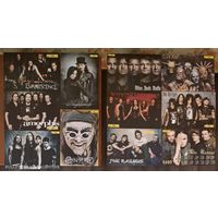Постеры (плакаты) Nightwish, Within Temptation, Evanescence, Ministry, Rasmus, Bullet For My Valentine, Ammorphis,69 eyes, Lordi, Nine Inch Nails