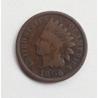 США. 1 цент 1896 г.