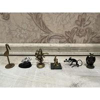 Мини статуэтки металл камень СССР