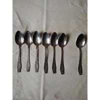 Ложки столовые СССР, 7 шт, нержавейка. См. описание.