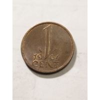 Нидерланды 1 цент 1964