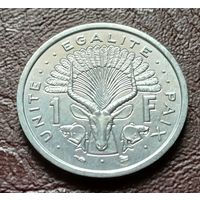 Джибути 1 франк, 1996    ( 2-15-6 )