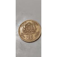 Марокко 20 сантимов 1974